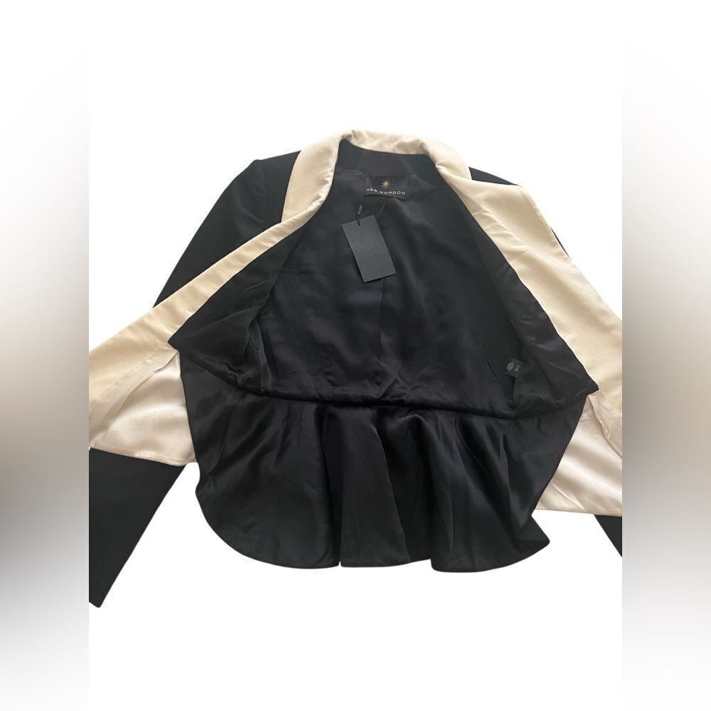 WES GORDON Wool Open Blazer - Picture 3 of 10